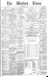 Western Times Monday 22 July 1889 Page 1