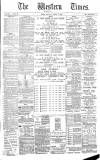 Western Times Thursday 01 August 1889 Page 1