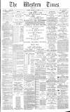 Western Times Wednesday 30 October 1889 Page 1