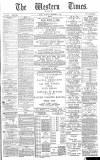 Western Times Saturday 07 December 1889 Page 1