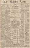 Western Times Thursday 12 June 1890 Page 1