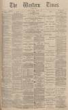 Western Times Saturday 06 August 1892 Page 1