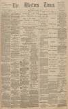 Western Times Wednesday 11 January 1893 Page 1