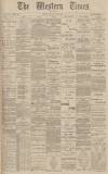 Western Times Saturday 12 May 1900 Page 1