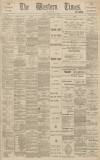 Western Times Wednesday 10 July 1901 Page 1