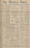 Western Times Saturday 22 October 1904 Page 1