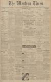 Western Times Saturday 29 May 1909 Page 1
