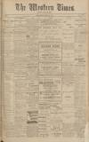 Western Times Saturday 13 January 1912 Page 1