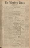 Western Times Monday 12 February 1912 Page 1