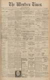 Western Times Saturday 11 January 1913 Page 1