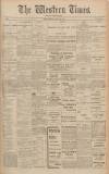 Western Times Wednesday 15 January 1913 Page 1
