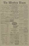 Western Times Saturday 22 December 1917 Page 1