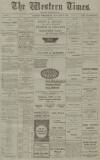 Western Times Wednesday 02 January 1918 Page 1