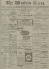 Western Times Wednesday 09 January 1918 Page 1