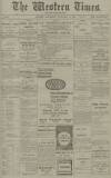 Western Times Saturday 12 January 1918 Page 1