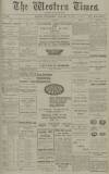 Western Times Wednesday 23 January 1918 Page 1