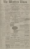 Western Times Thursday 01 August 1918 Page 1