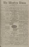 Western Times Wednesday 14 August 1918 Page 1