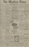 Western Times Wednesday 21 August 1918 Page 1