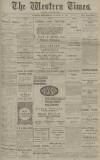 Western Times Wednesday 28 August 1918 Page 1