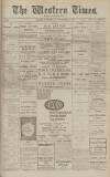 Western Times Wednesday 06 November 1918 Page 1