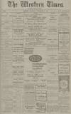 Western Times Saturday 09 November 1918 Page 1