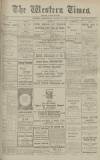 Western Times Wednesday 12 March 1919 Page 1