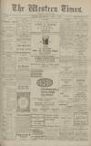 Western Times Wednesday 09 April 1919 Page 1