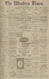 Western Times Saturday 06 September 1919 Page 1