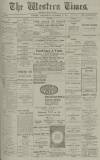 Western Times Wednesday 15 October 1919 Page 1