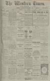 Western Times Tuesday 04 November 1919 Page 1