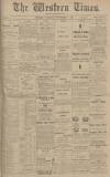 Western Times Tuesday 25 November 1919 Page 1