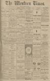 Western Times Tuesday 02 December 1919 Page 1