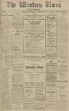 Western Times Wednesday 13 October 1920 Page 1