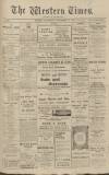 Western Times Saturday 13 November 1920 Page 1