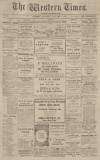 Western Times Saturday 12 February 1921 Page 1