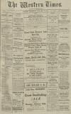 Western Times Thursday 13 January 1921 Page 1