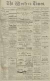 Western Times Monday 17 January 1921 Page 1