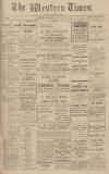 Western Times Monday 24 January 1921 Page 1