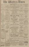 Western Times Saturday 21 May 1921 Page 1