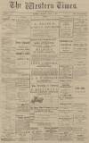 Western Times Monday 04 July 1921 Page 1