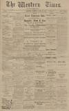 Western Times Tuesday 12 July 1921 Page 1