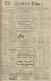 Western Times Saturday 13 August 1921 Page 1
