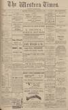 Western Times Thursday 18 August 1921 Page 1