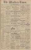 Western Times Monday 05 September 1921 Page 1