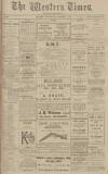 Western Times Saturday 01 October 1921 Page 1