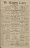 Western Times Wednesday 12 October 1921 Page 1