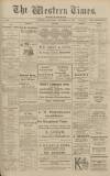 Western Times Saturday 29 October 1921 Page 1