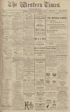 Western Times Tuesday 08 November 1921 Page 1