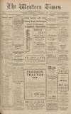 Western Times Wednesday 09 November 1921 Page 1